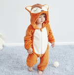 Flauschiger Tier-Strampler für Babys | Wolklin Overall