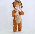 Flauschiger Tier-Strampler für Babys | Wolklin Overall