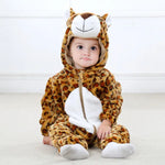 Flauschiger Tier-Strampler für Babys | Wolklin Overall