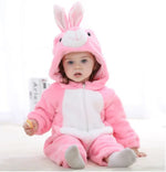 Flauschiger Tier-Strampler für Babys | Wolklin Overall