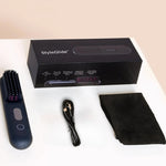 Kabellose Glättbürste für glänzendes Haar – StyleGlide