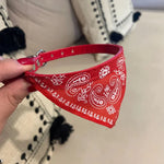 Feline Fashion Bandana Collar - Trendy Pet Accessory