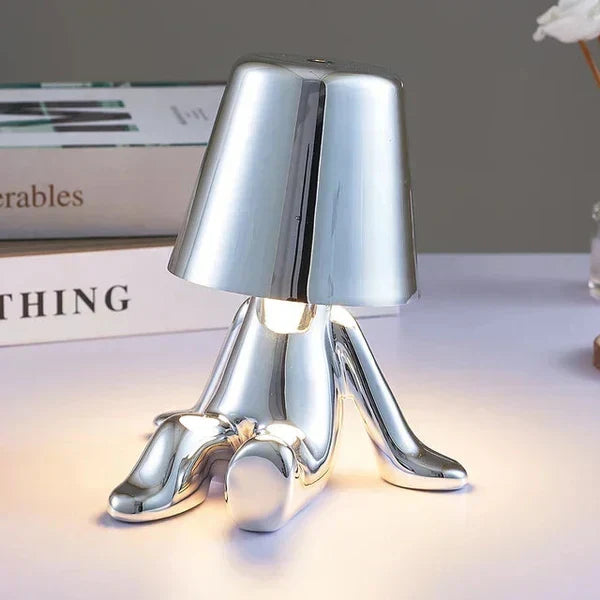 Modern LED Table Lamp - Cordless Design with Adjustable Brightness