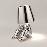 Modern LED Table Lamp - Cordless Design with Adjustable Brightness