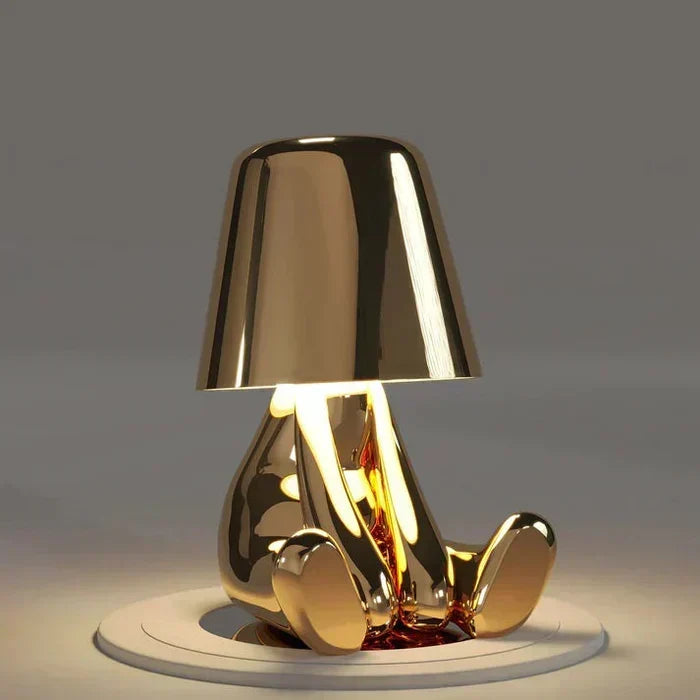 Modern LED Table Lamp - Cordless Design with Adjustable Brightness