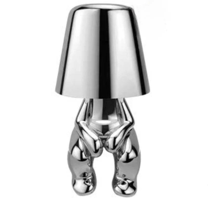 Modern LED Table Lamp - Cordless Design with Adjustable Brightness