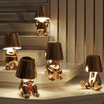 Modern LED Table Lamp - Cordless Design with Adjustable Brightness