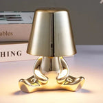 Modern LED Table Lamp - Cordless Design with Adjustable Brightness