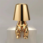 Modern LED Table Lamp - Cordless Design with Adjustable Brightness