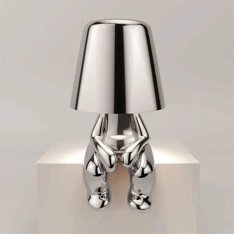 Modern LED Table Lamp - Cordless Design with Adjustable Brightness