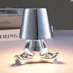 Modern LED Table Lamp - Cordless Design with Adjustable Brightness