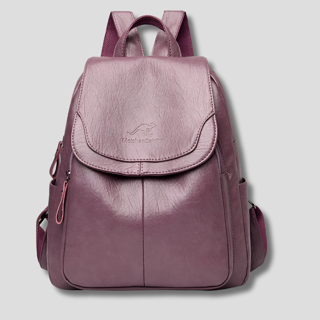 Secure Flap Closure Women's Theft-Proof Backpack
