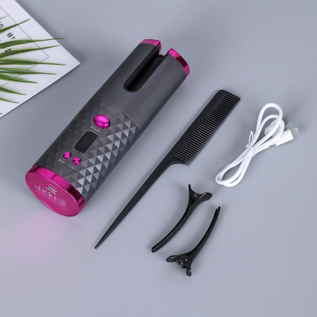 Kabelloser Lockenstab für müheloses Haarstyling