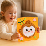 Selbstgemachtes Set für Stickpuppen