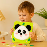 Selbstgemachtes Set für Stickpuppen