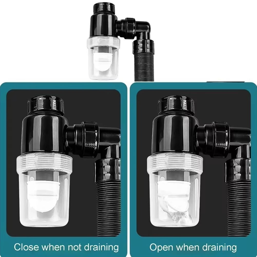 Geruchsneutralisierender Abflussfilter für Waschbecken – Verstopfungsfrei
