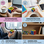 Mechanisches Logikspiel – 3×3×3 Zahnrad-Würfel