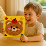 Selbstgemachtes Set für Stickpuppen