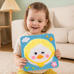 Selbstgemachtes Set für Stickpuppen