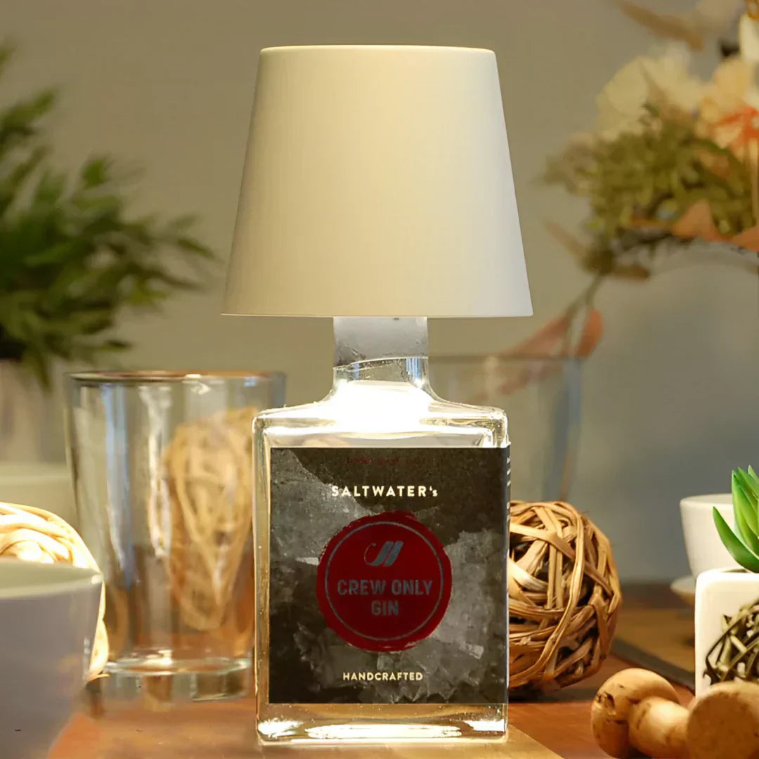 Flaschenlicht mit USB-Aufladung für stimmungsvolle Abende