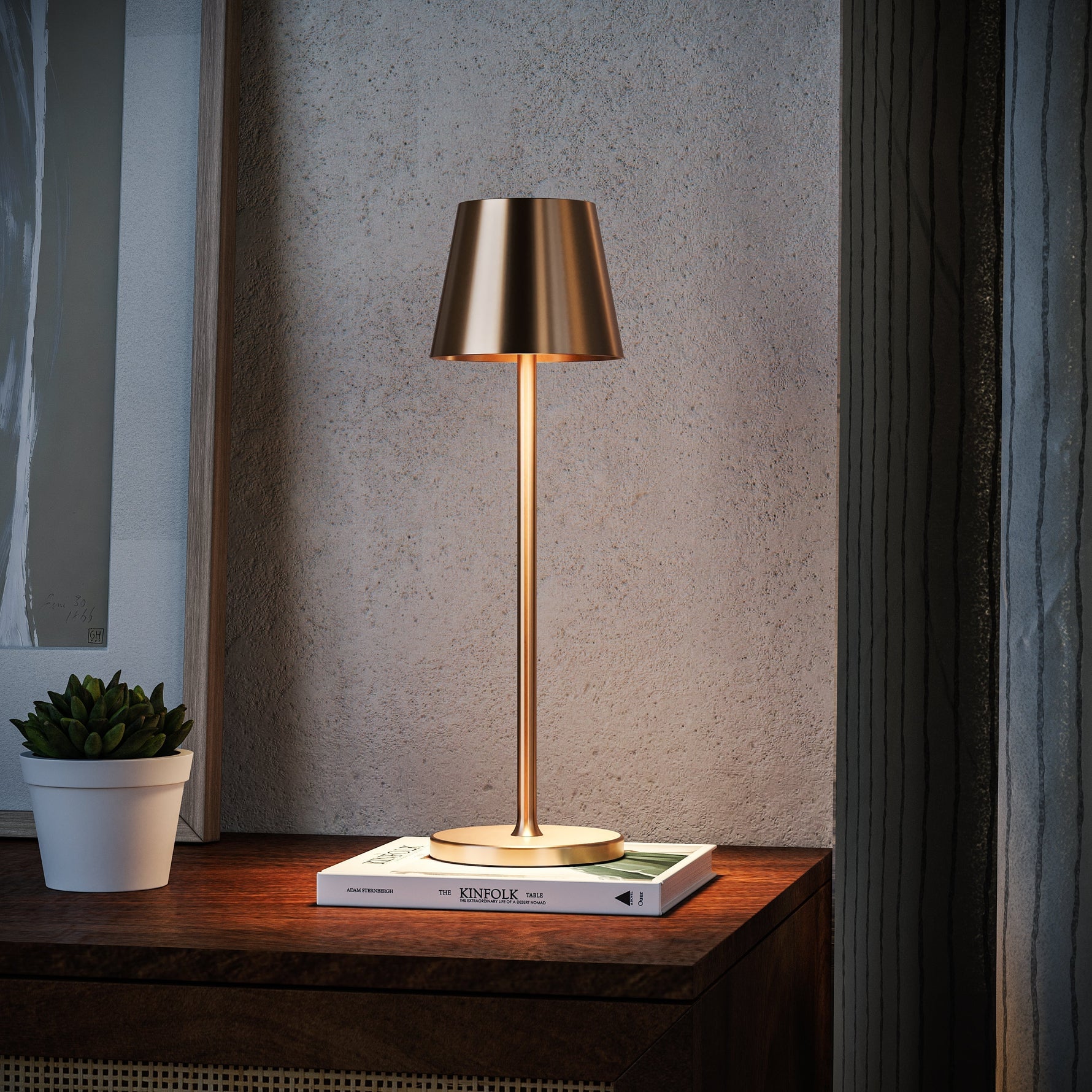 Kabellampe – Tragbare LED-Leuchte mit modernem Design & Akku