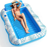 Sun Dream - Inflatable Lounger with Drink Holder