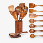 Eco Kitchen Utensil Set in Scandinavian Style for Modern Cooks