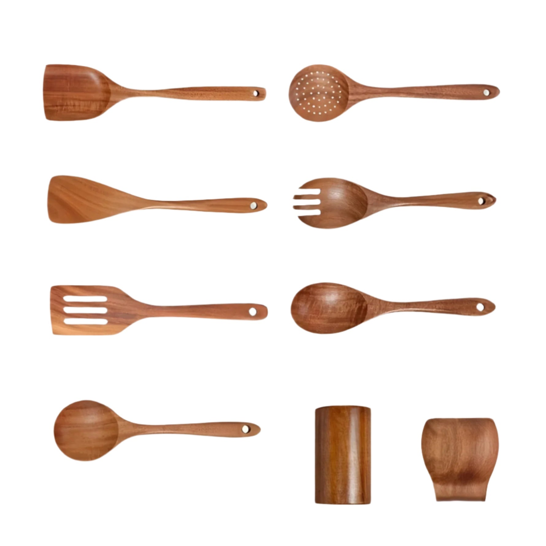 Eco Kitchen Utensil Set in Scandinavian Style for Modern Cooks
