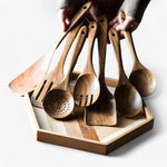 Eco Kitchen Utensil Set in Scandinavian Style for Modern Cooks