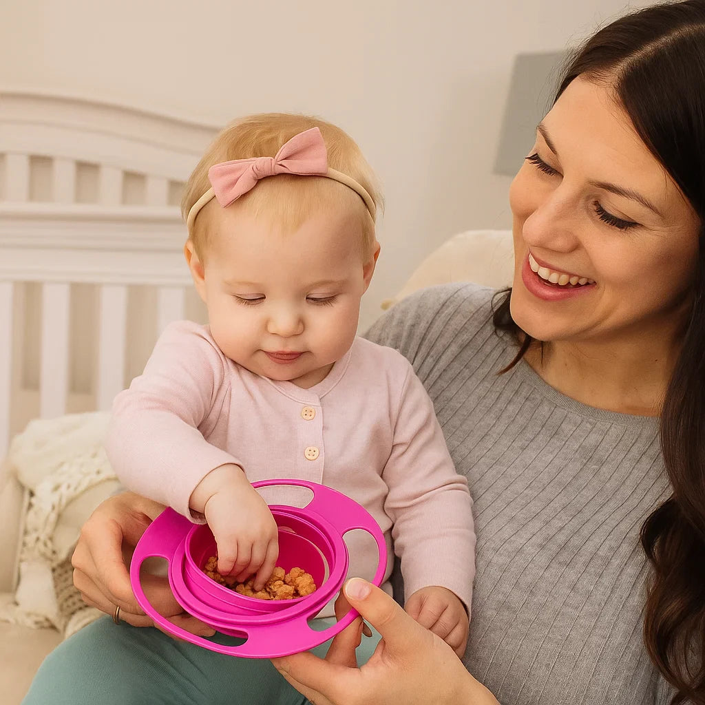 Kleckersichere Schüssel für Babys – Mahlzeiten ohne Verschütten