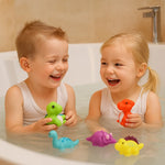 Glühendes Dinosaurier Spielzeug für die Badewanne