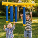 Reaktionsspiel für Kinder mit fallenden Stäbchen