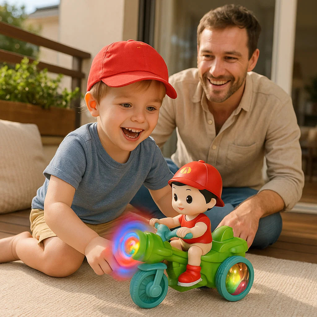 Farbenfrohes Musikspielzeug für Kinder - Stunt Roller