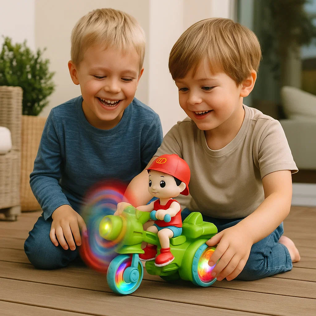 Farbenfrohes Musikspielzeug für Kinder - Stunt Roller