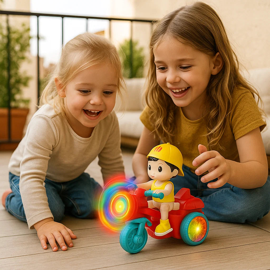 Farbenfrohes Musikspielzeug für Kinder - Stunt Roller