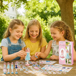 Spielset für Kinder mit magnetischen Modeteilen