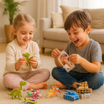 Puzzle Set mit 3D Cartoon Motiven für Kinder
