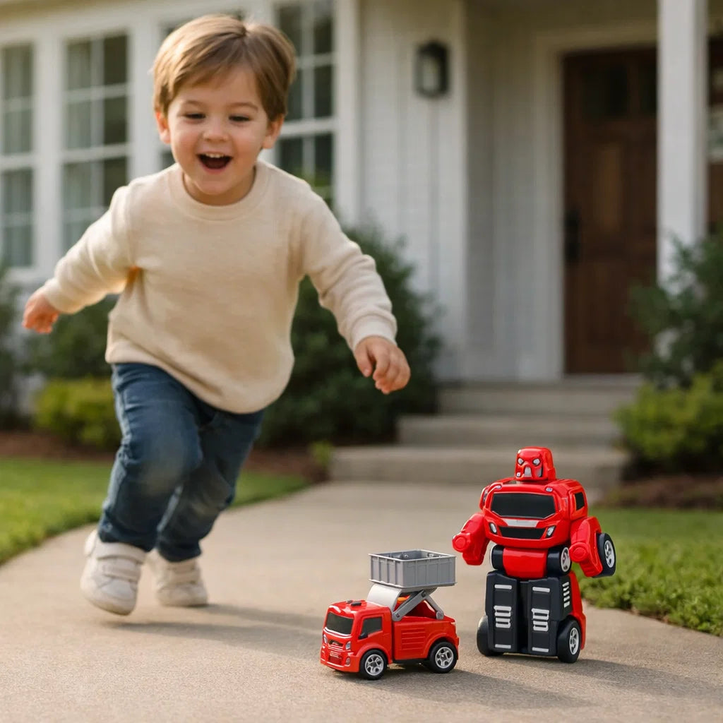 Spielzeug-Lkw für Kinder – Transformierbares Fahrzeug