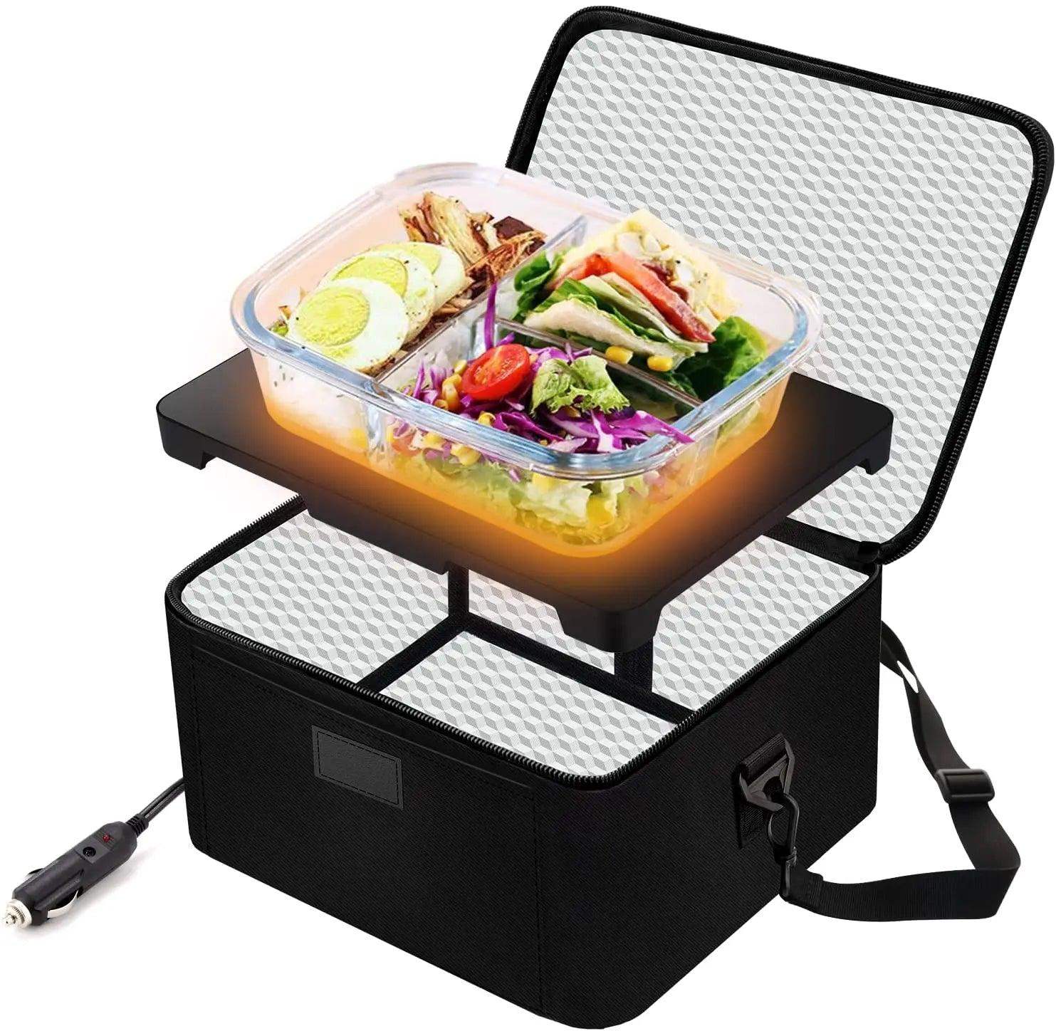 Elektrische Tragbare Lebensmittelwärmer-Lunchbox mit 3-in-1-Anschluss