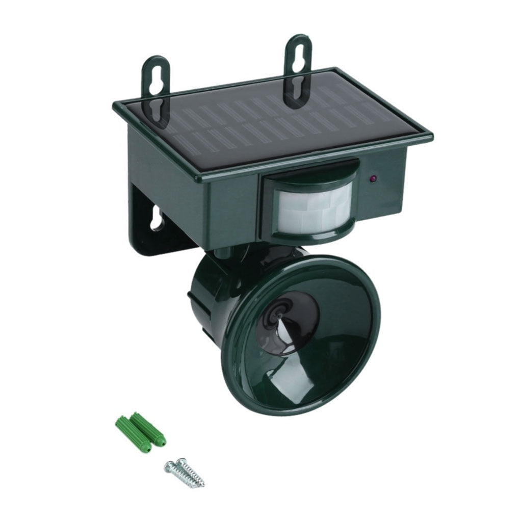 Solarbetriebener, wetterfester Vogelabwehrsystem mit PIR-Sensor