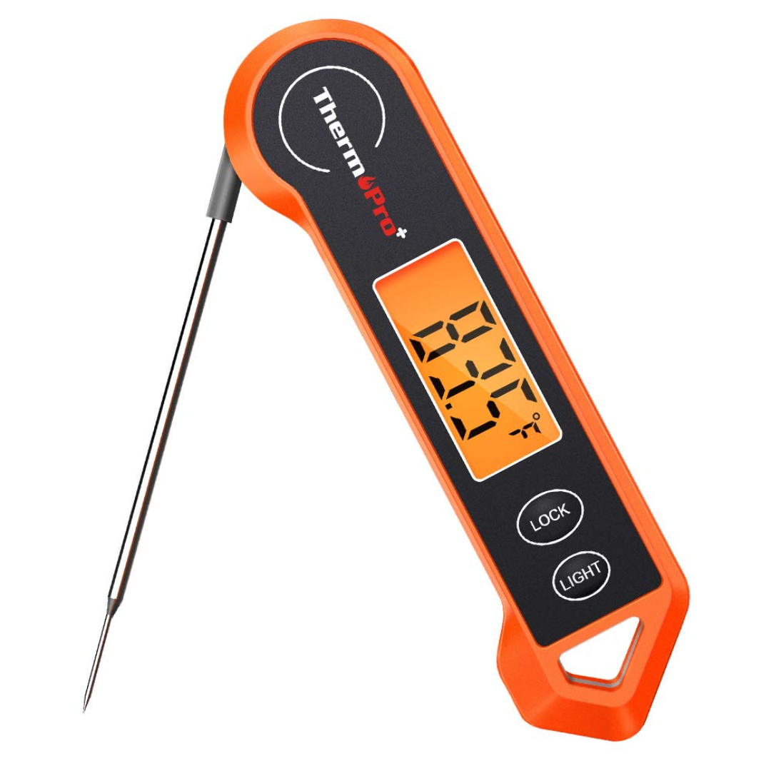 Präzisions Fleischthermometer – Wasserdicht & Für Links- und Rechtshänder