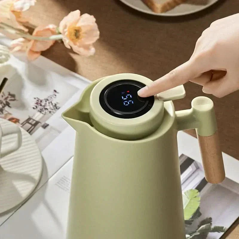 1L Isolierkanne mit Digitalanzeige für Temperaturen