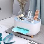 TidyBox: Stilvolle Aufbewahrungsbox mit Handyhalterung