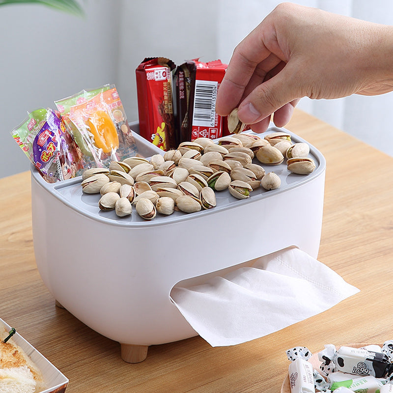 TidyBox: Stilvolle Aufbewahrungsbox mit Handyhalterung