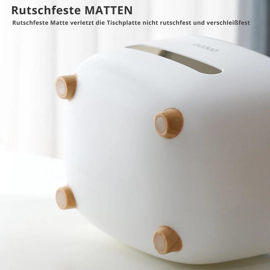 TidyBox: Stilvolle Aufbewahrungsbox mit Handyhalterung