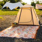 Gemusterte Boho-Decke aus 100% Baumwolle | Stilvolle Wohntextilien