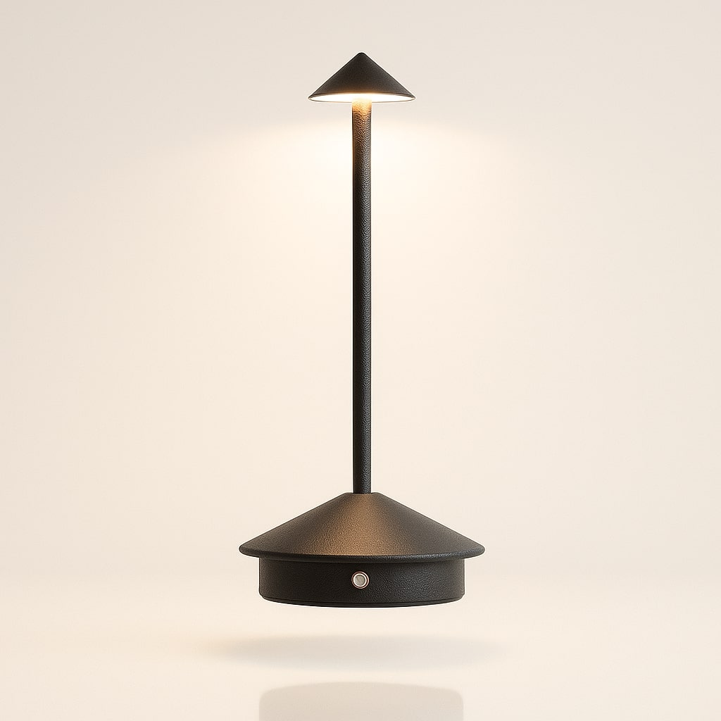 Kabellose Tischleuchte Lunelle | Dimmbar & Modernes Design