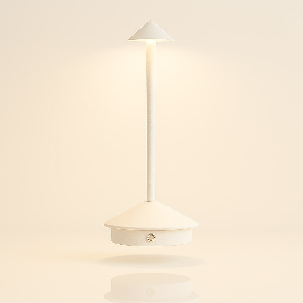 Kabellose Tischleuchte Lunelle | Dimmbar & Modernes Design