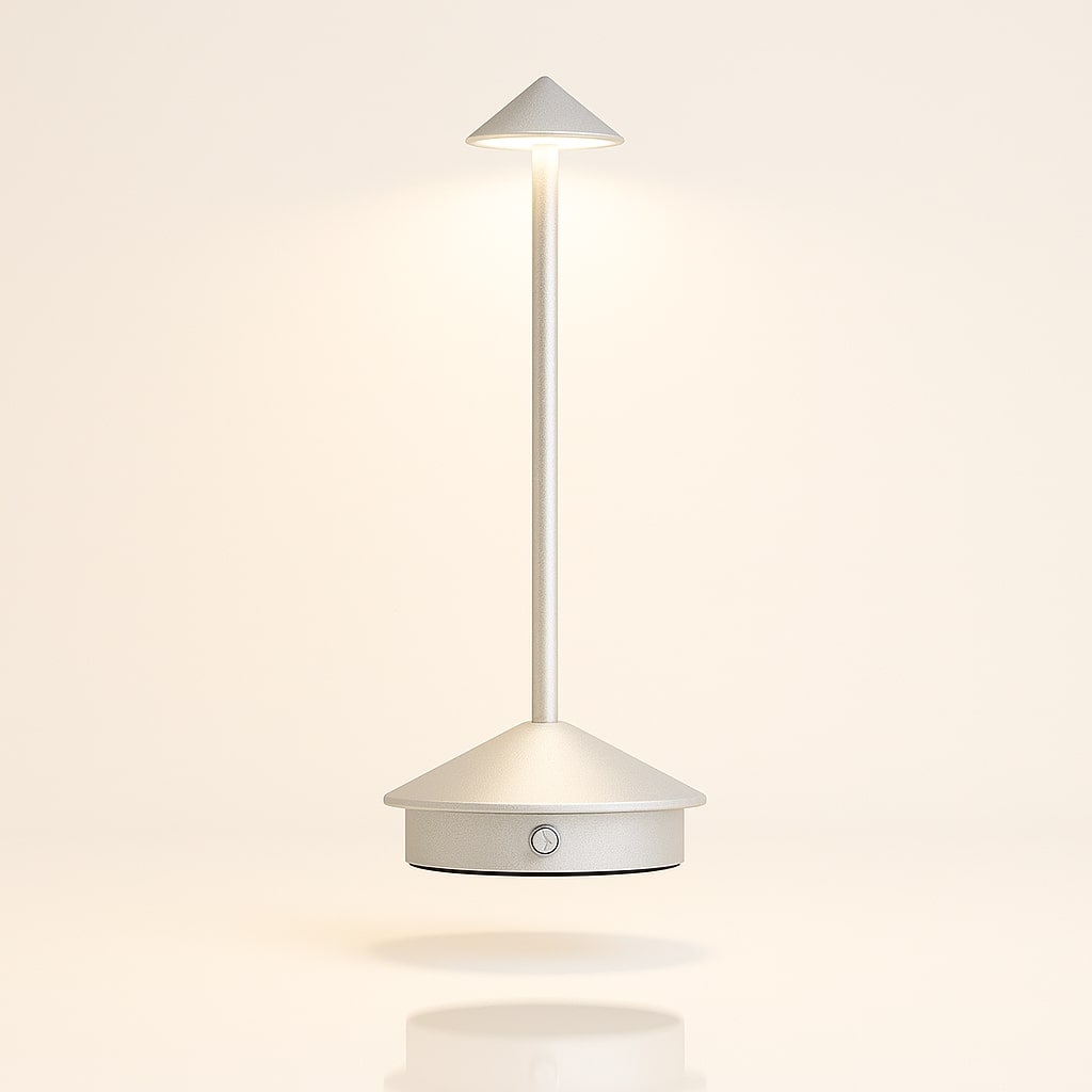 Kabellose Tischleuchte Lunelle | Dimmbar & Modernes Design
