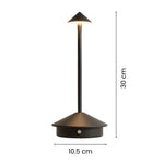 Kabellose Tischleuchte Lunelle | Dimmbar & Modernes Design